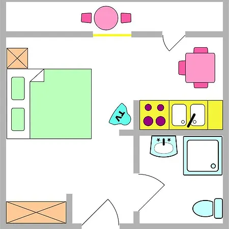 Apartmaji Oberstar *